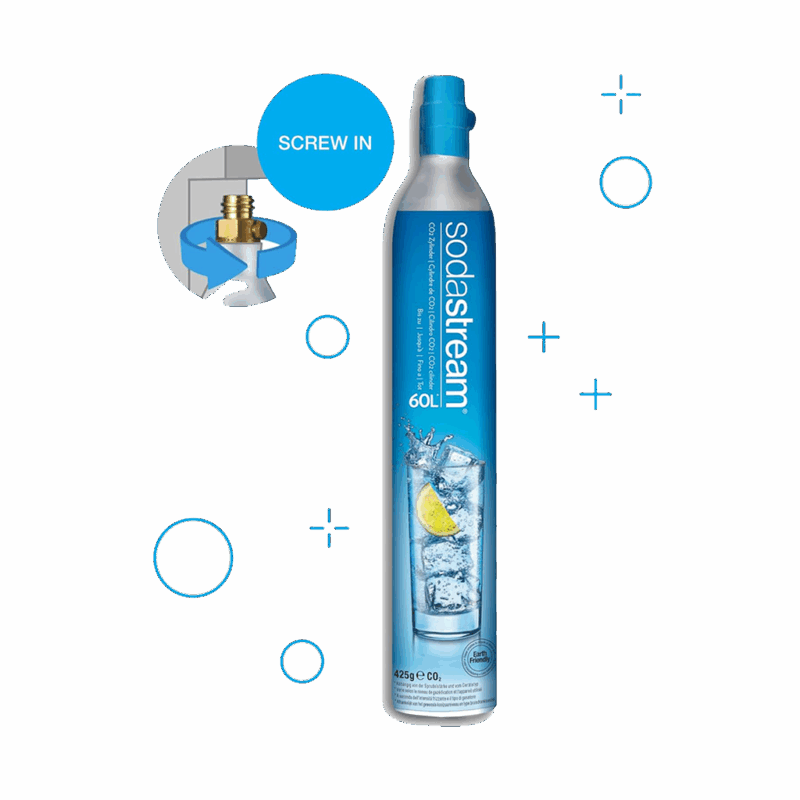 blue-two SodaStream Screw-In Blue CO2 Gas