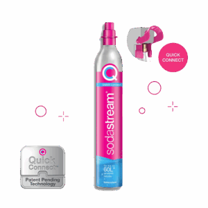 SodaStream Quick Connect Pink CO2